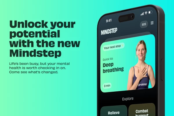Image for article titled Mindstep: Free Digital Mental Fitness for 1 Year